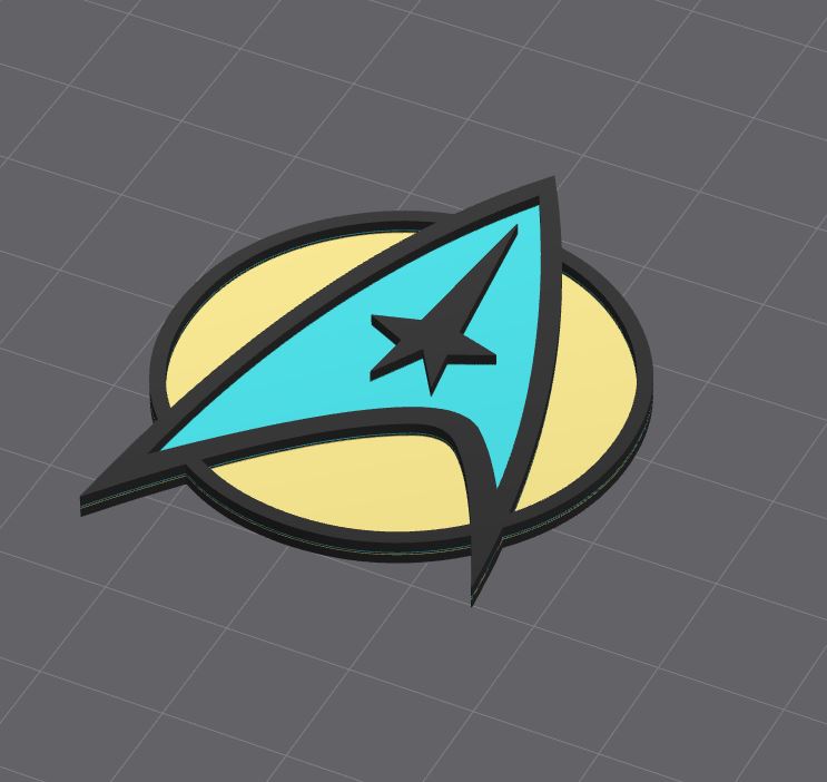Insignia de la Flota Estelar Star Trek