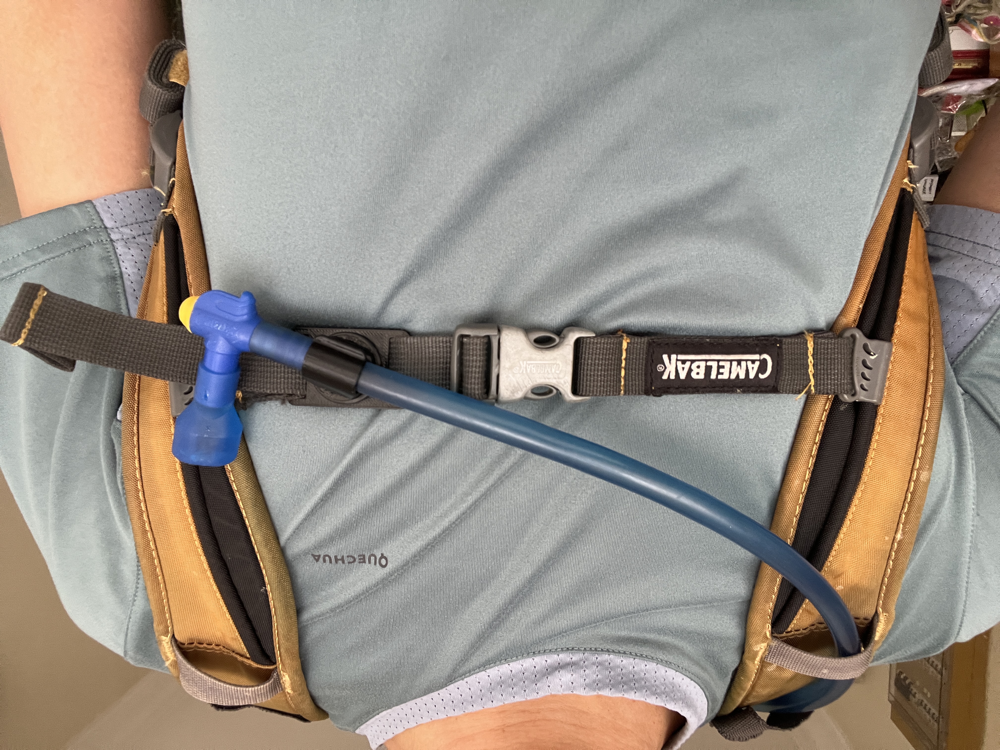 Magnetic Hydration Pack Hose Clip - Remix