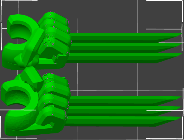 wolverine claws fixed