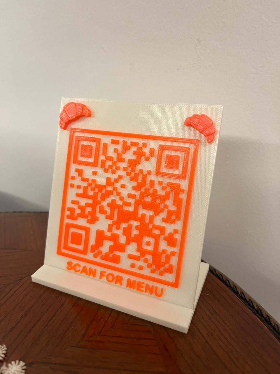 QR Code with Stand
