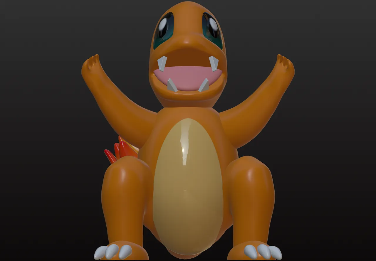 Charmander by Unreal Visionz | Download free STL model | Printables.com
