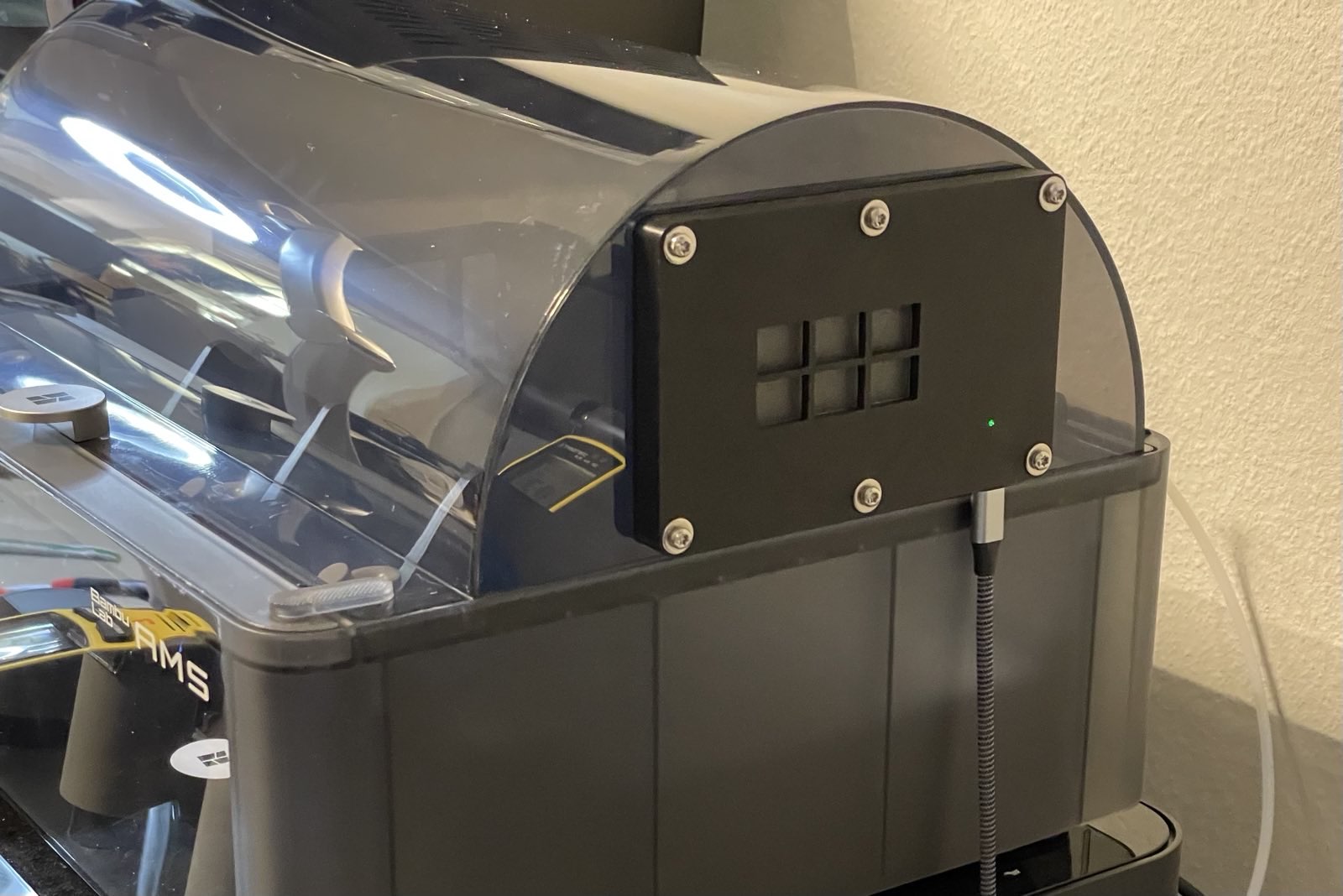 New Mounting Cover for Rosahl MDL-3 Dehumidifier Membrane for Filament Dryboxes or Bambu Lab AMS