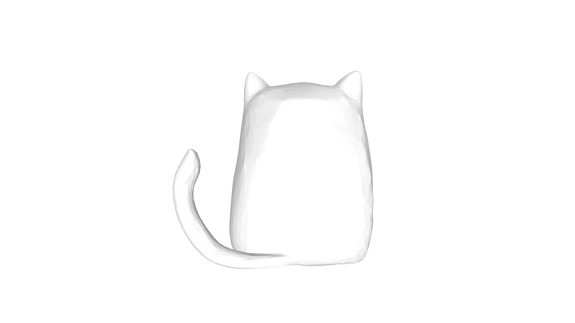 Miniatura 4 do modelo 3D Fat Cat