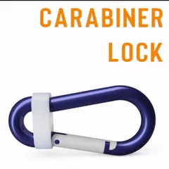 Carabiner lock (Anti slip out)