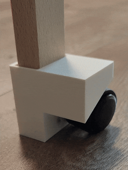 IKEA SNIGLAR roller feet