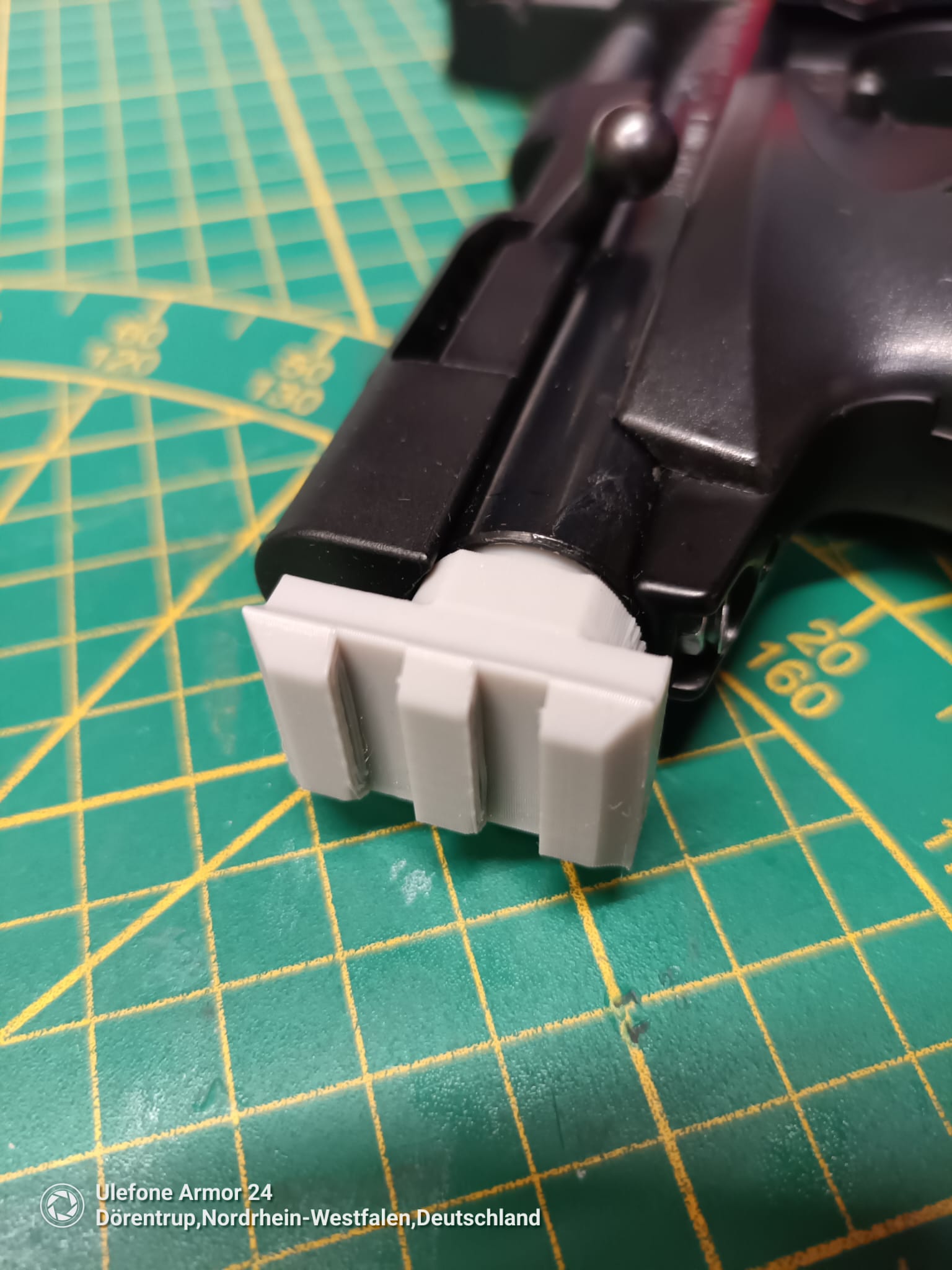 Crosman 1377 Endkappe mit Picatinny