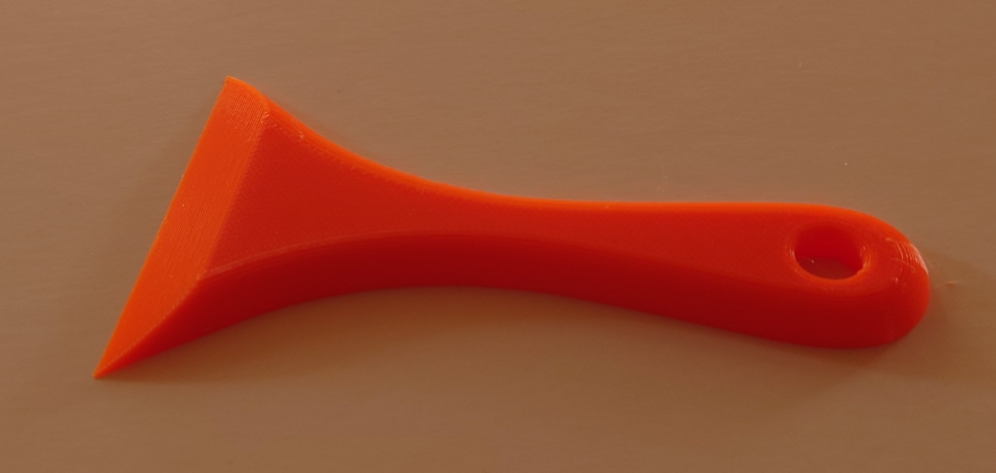 A small scraper
