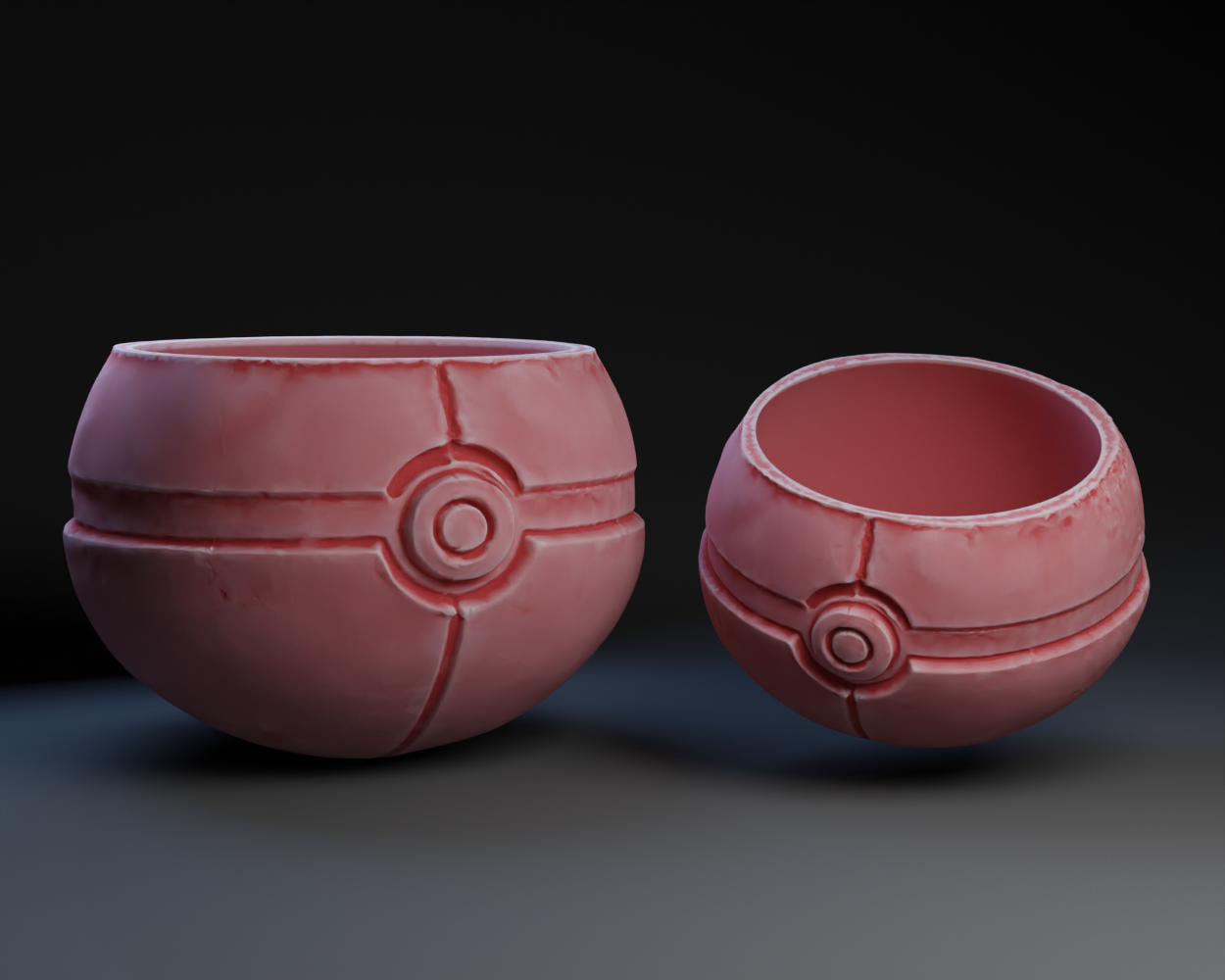 Pokeball Planter