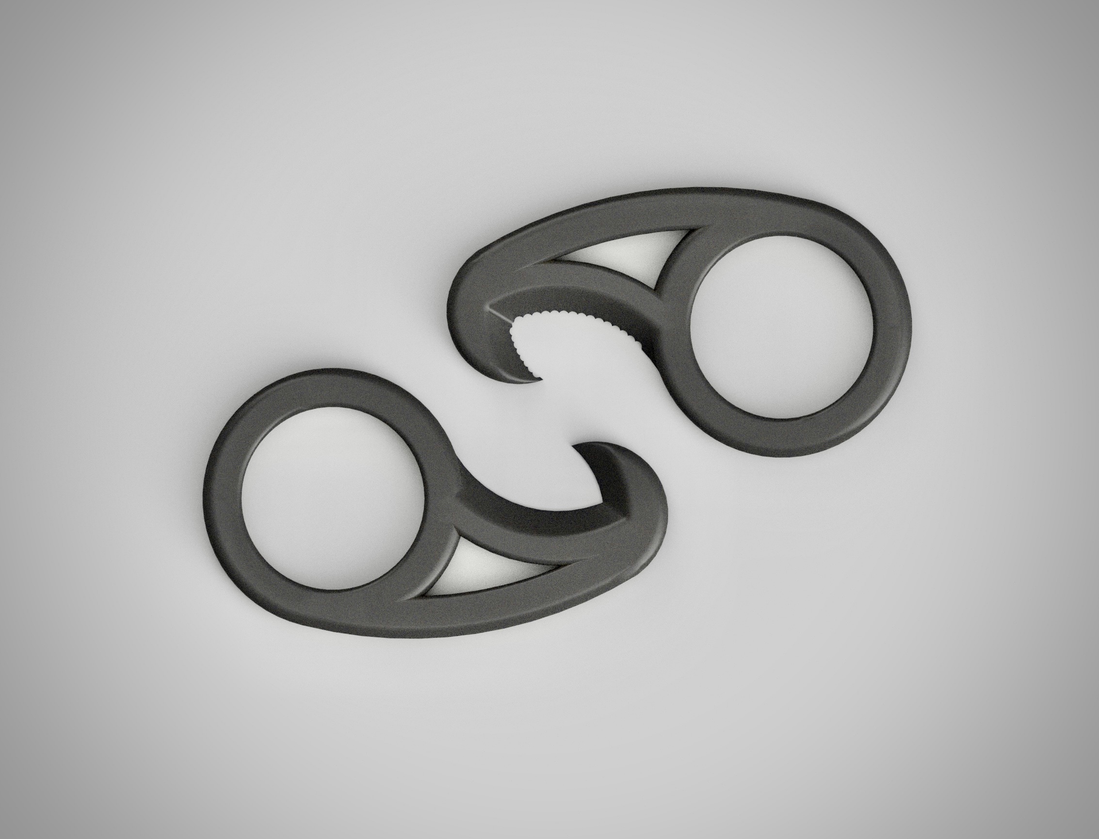 Safer Cutter for Tape & Boxes 3D model thumbnail
