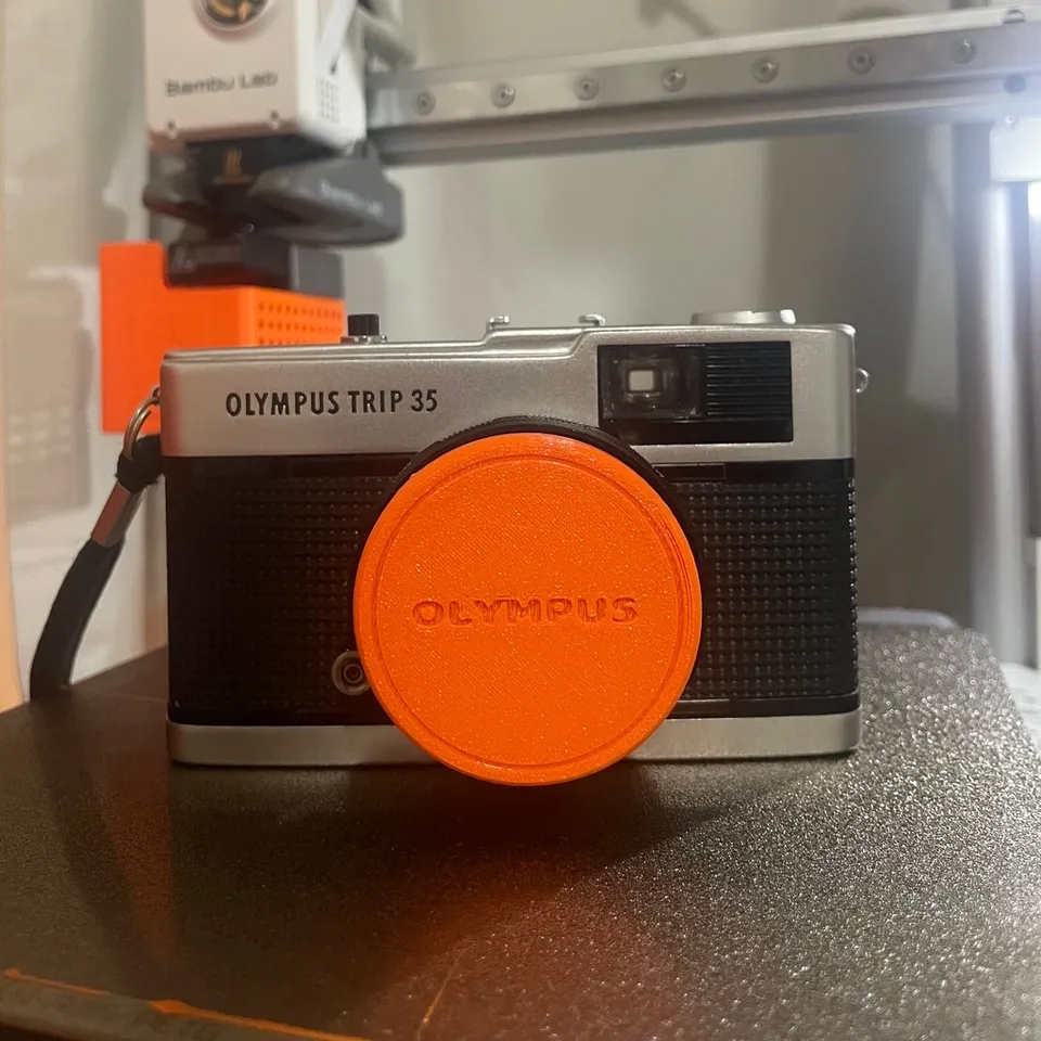 Olympus Trip 35 lens cap by Harry Bower | Download free STL model