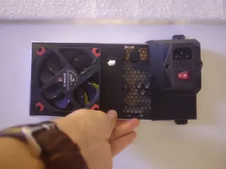 Meanwell LRS 350 PSU Cover - Under the desk mountable