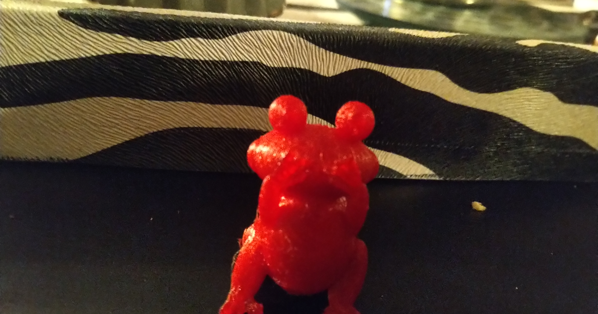 Cute Small Greedy Toad by KingToad | Download free STL model ...