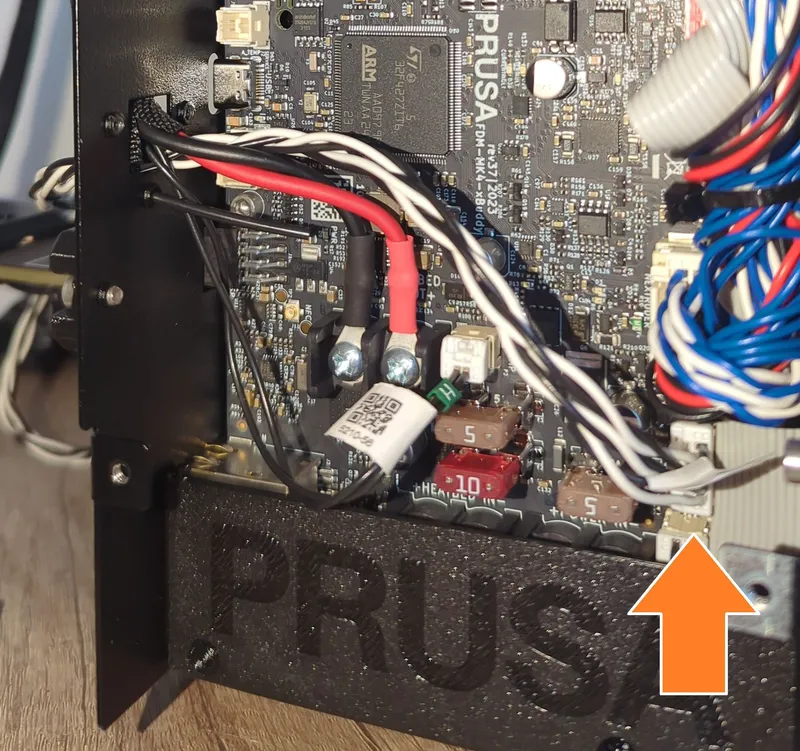 Prusa MK4/MK3.9 accelerometer cable cover by Gh61 Download free STL