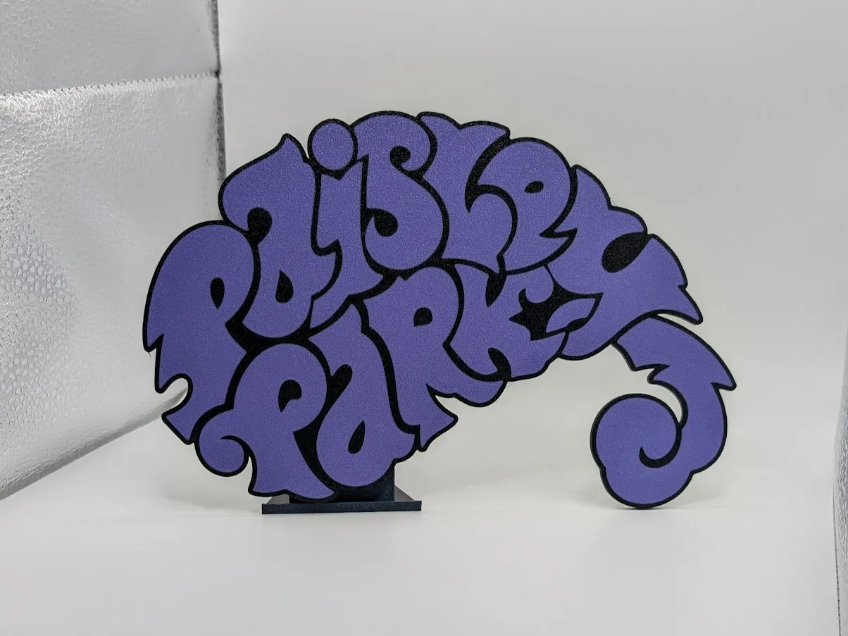 Paisley Park Logo by Design•Slice•Print Studio | Download free STL ...