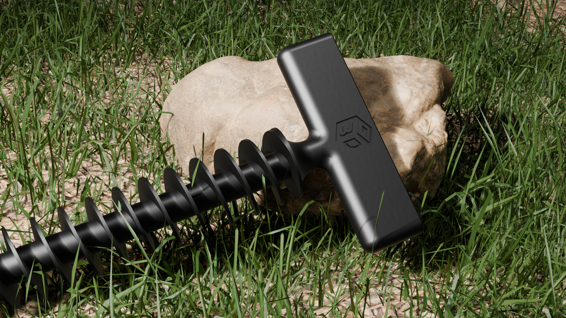 Miniatura 2 do modelo 3D Outdoor Stake