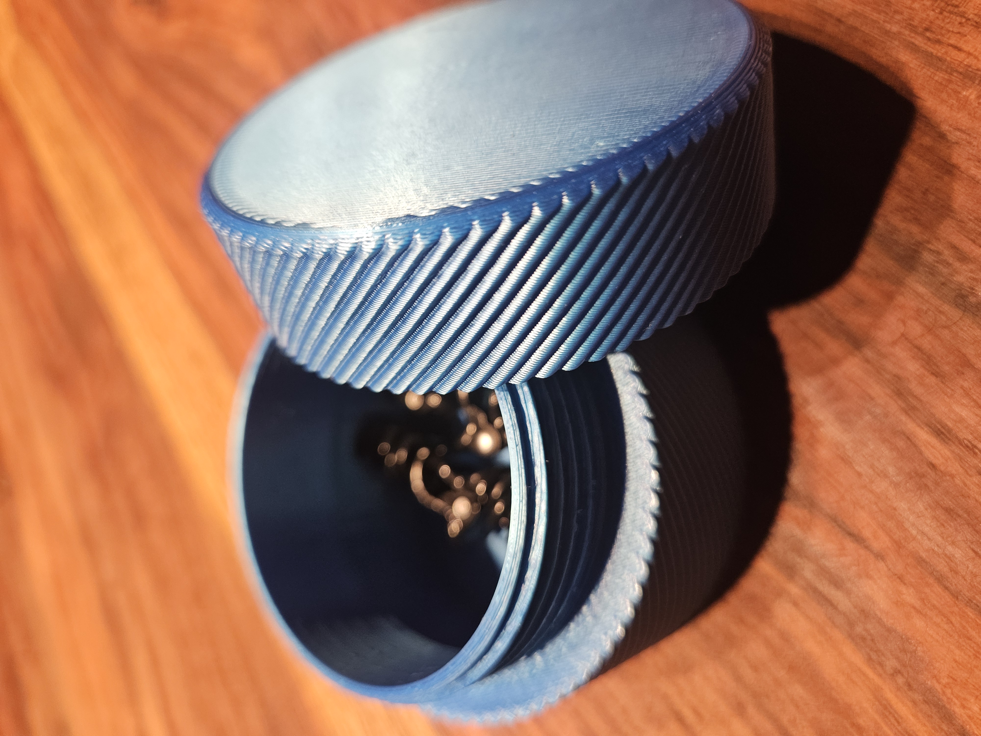 Haarspangen Dose groß, Hair Clips