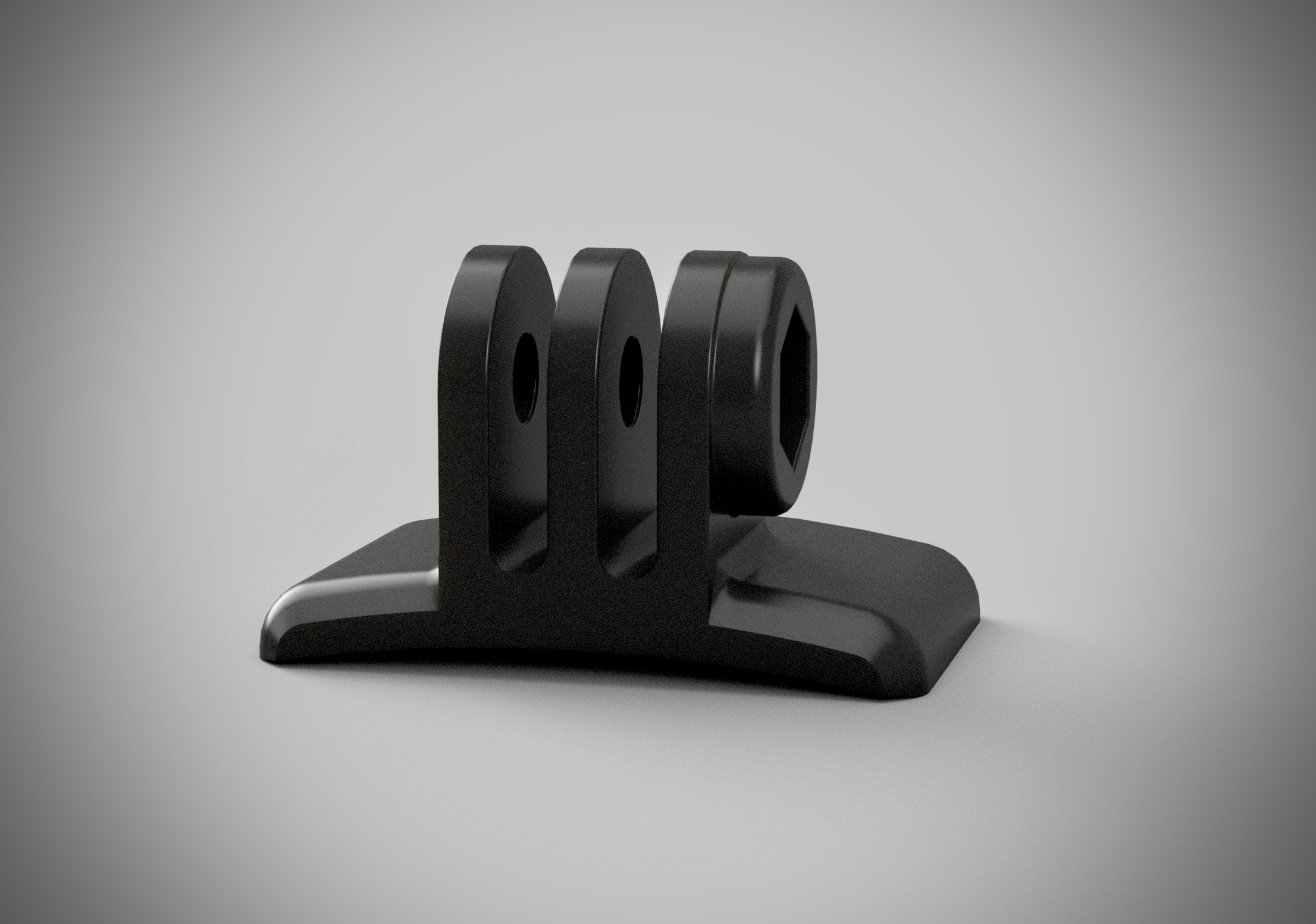Bike Helmet GoPro Mount - Adhesive Tape
