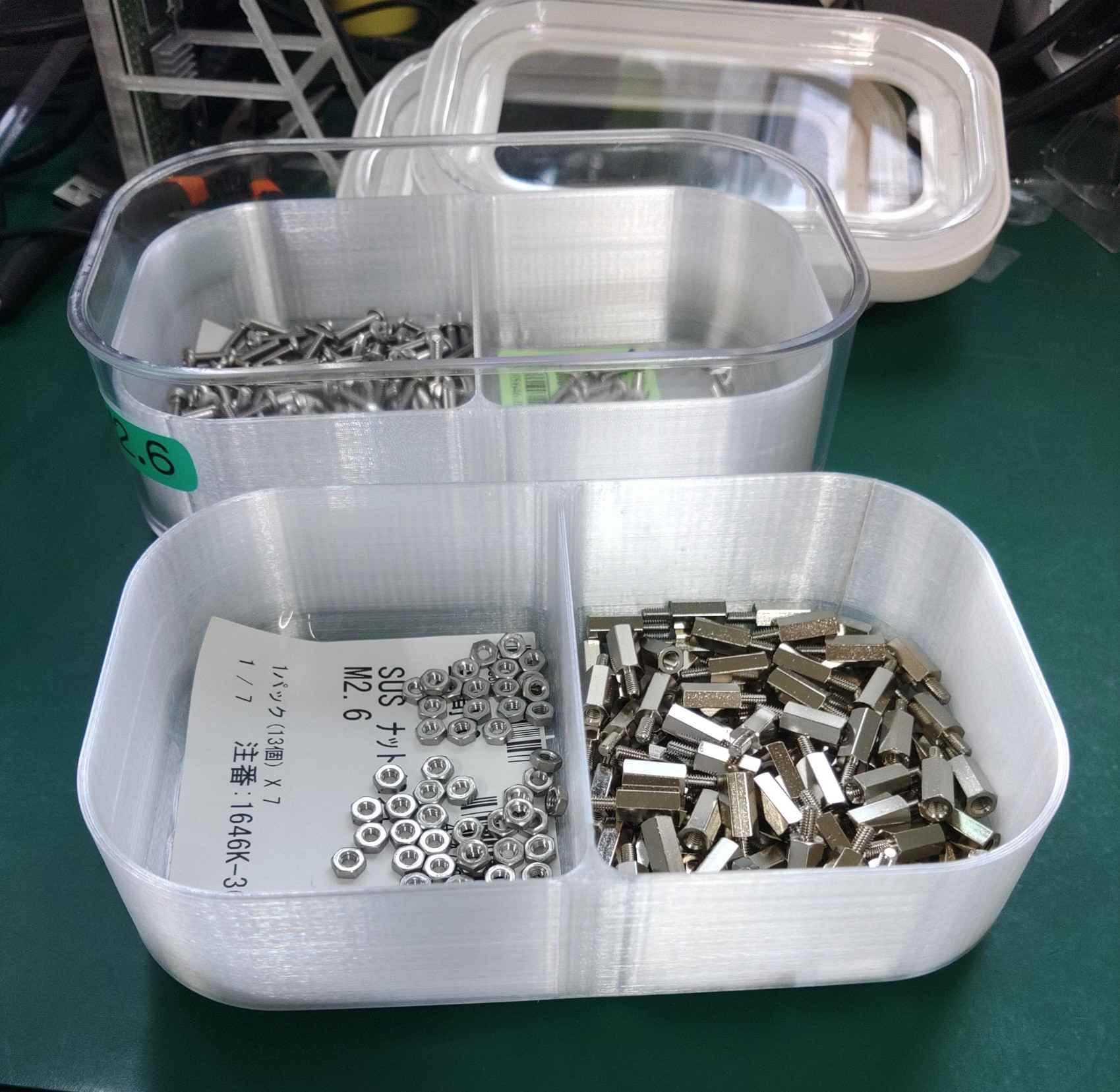 Parts Tray Compatible with Canisters