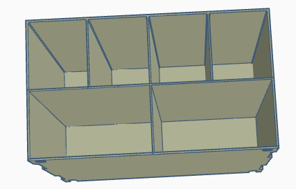 Stackable Shelf Organizer - Drawer System - Mirrored