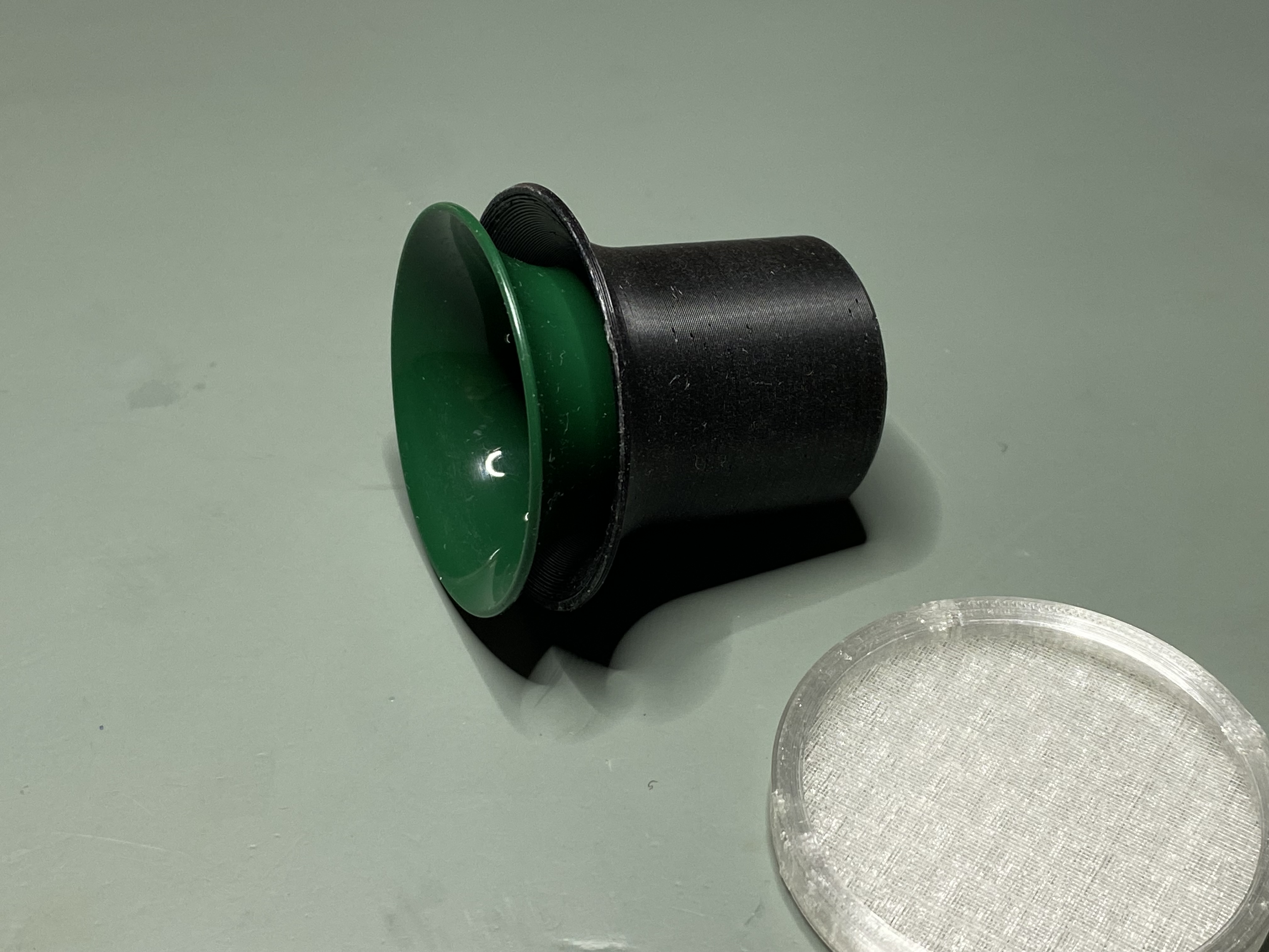 Uhrmacherlupe Schutzbox (Sternkreuz) watchmaker magnifying glass case