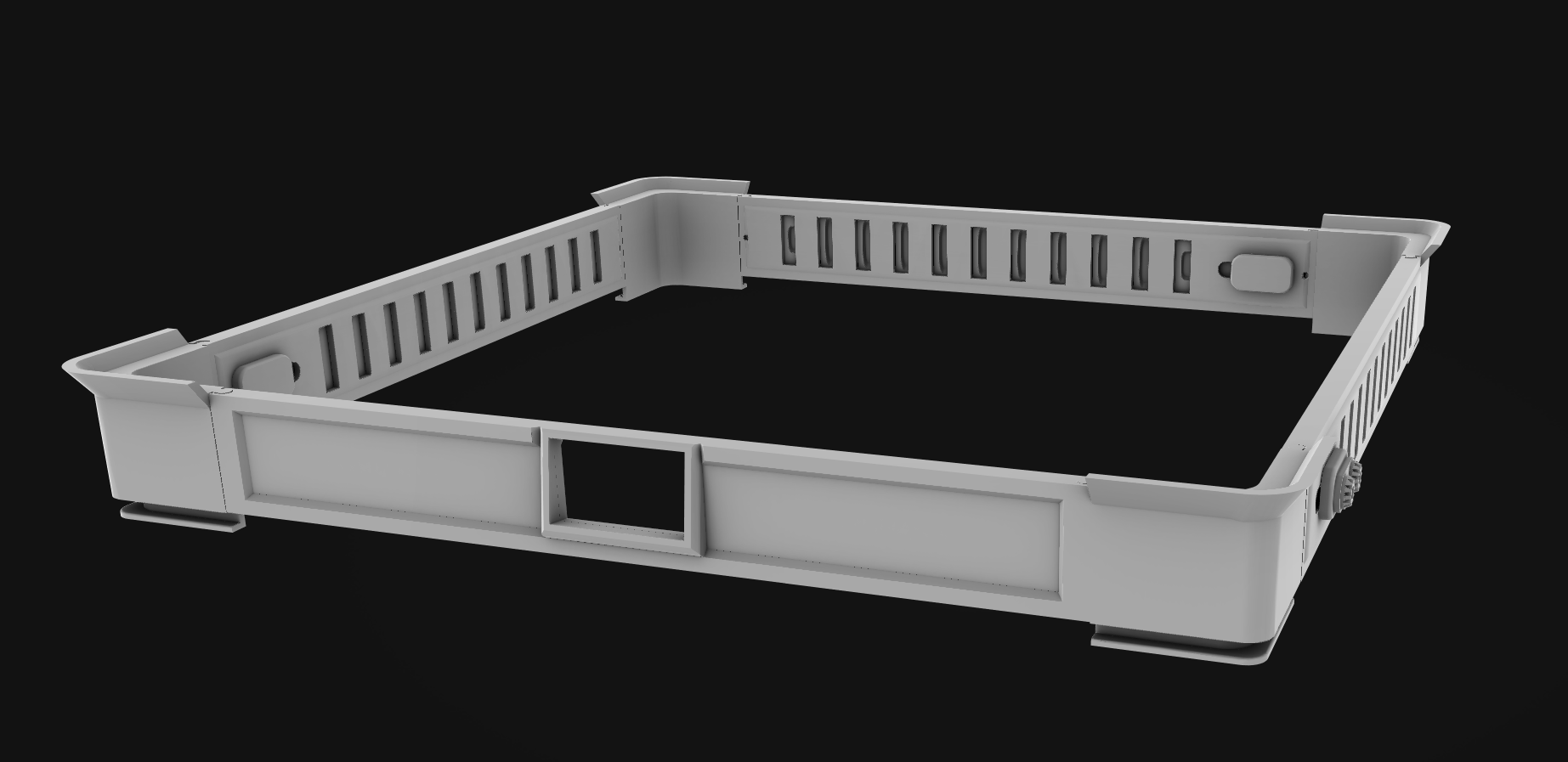K1 Max Vented Riser (with closable vents and Hygrometer option) by ...