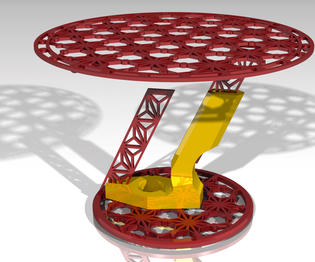 Miniatura 12 do modelo 3D Flying Table