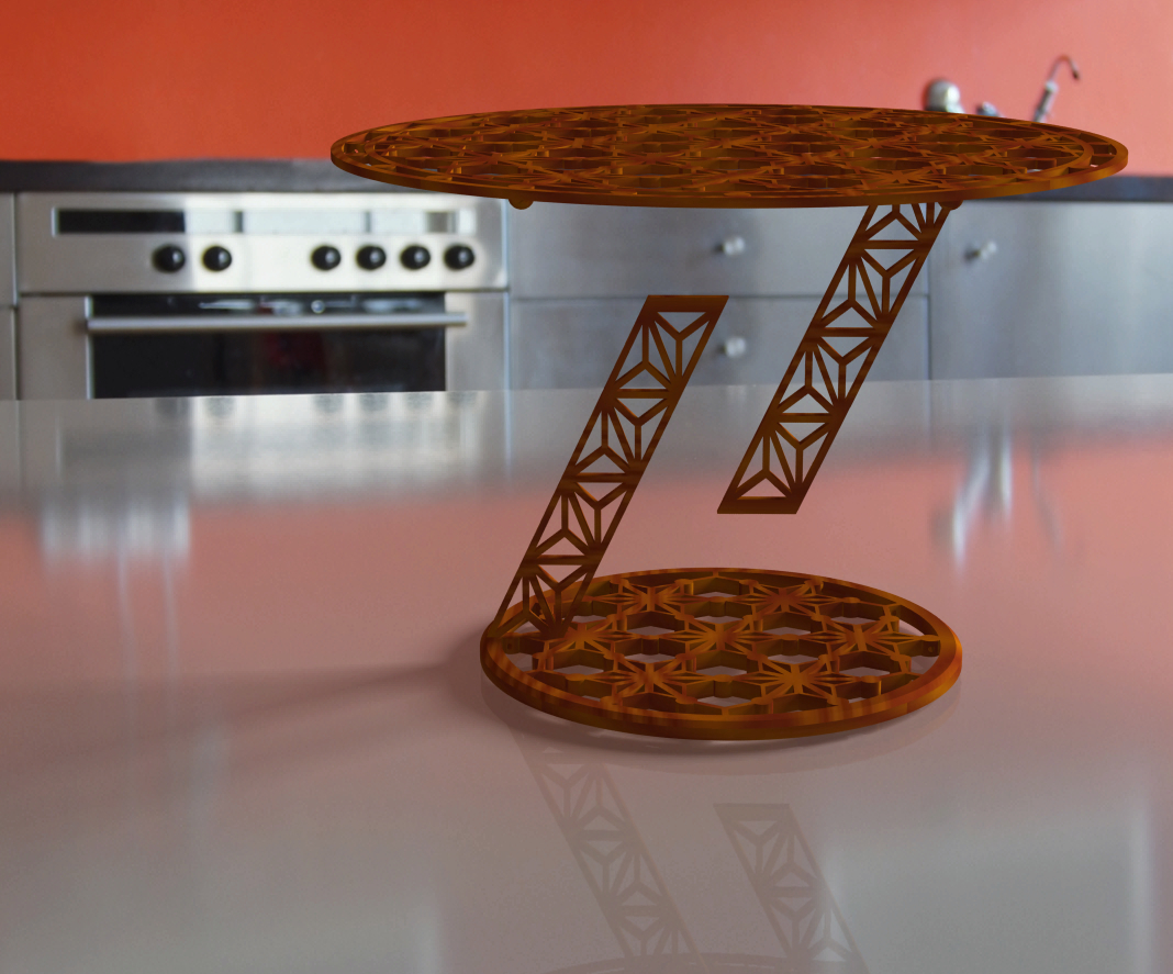 Miniatura 13 do modelo 3D Flying Table