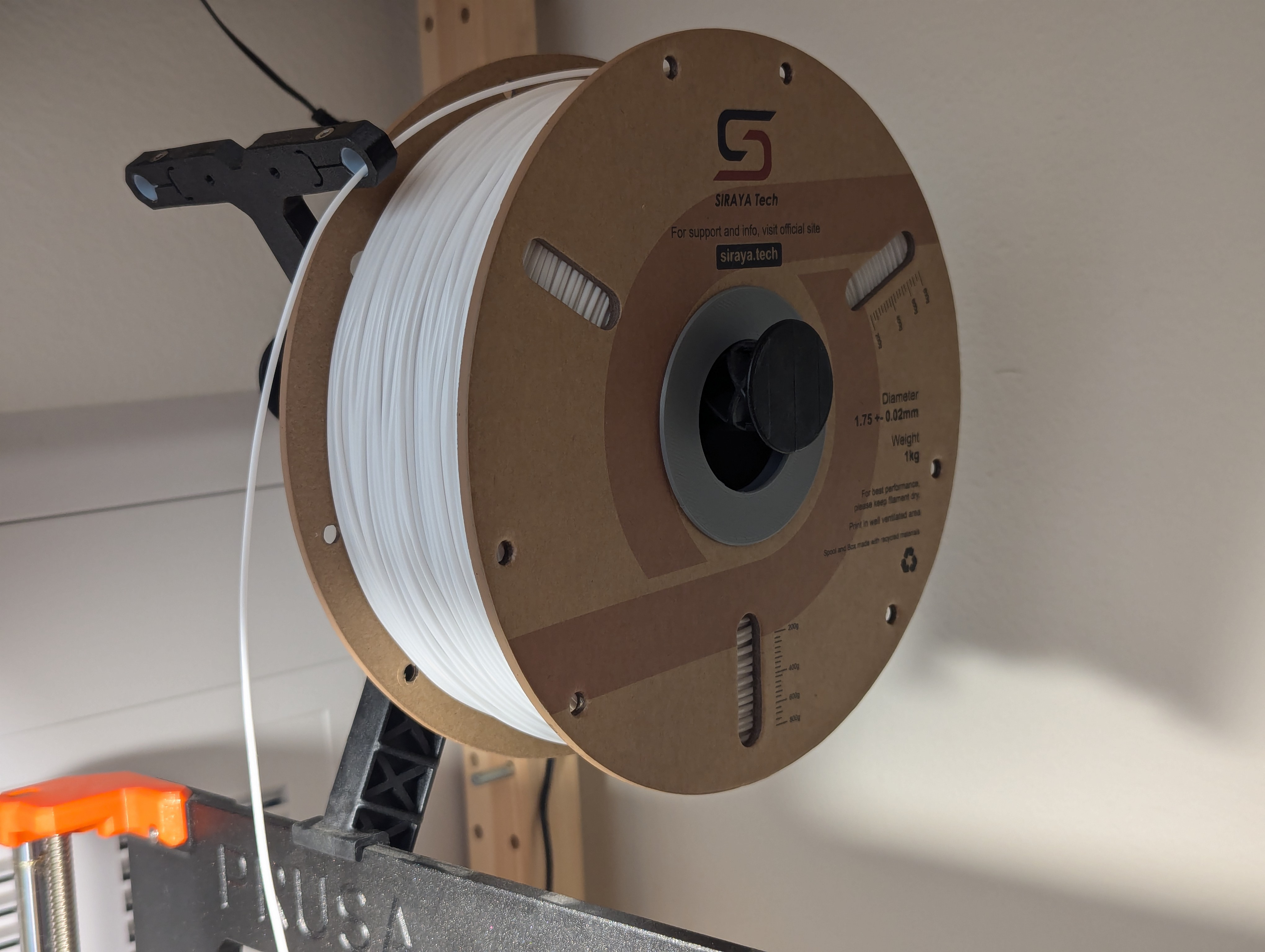 Easy Rolling Insert for Carboard Filament Roll - Fits 2.190" (56 mm) Diameter hole