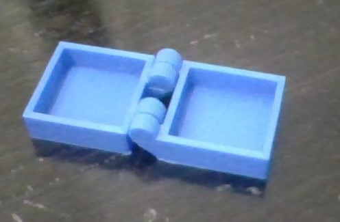Miniatura 3 do modelo 3D Mini Hinged Box