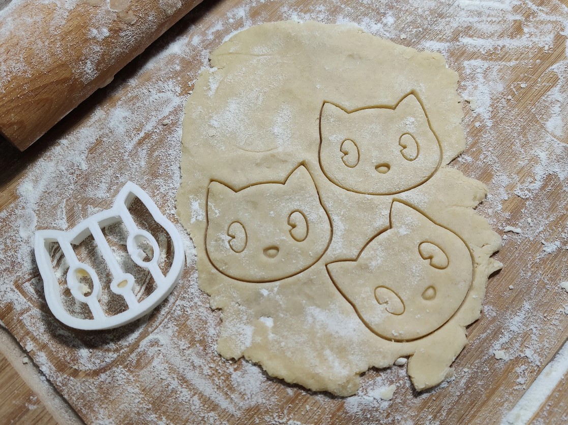 Cat Head Cookie Cutter