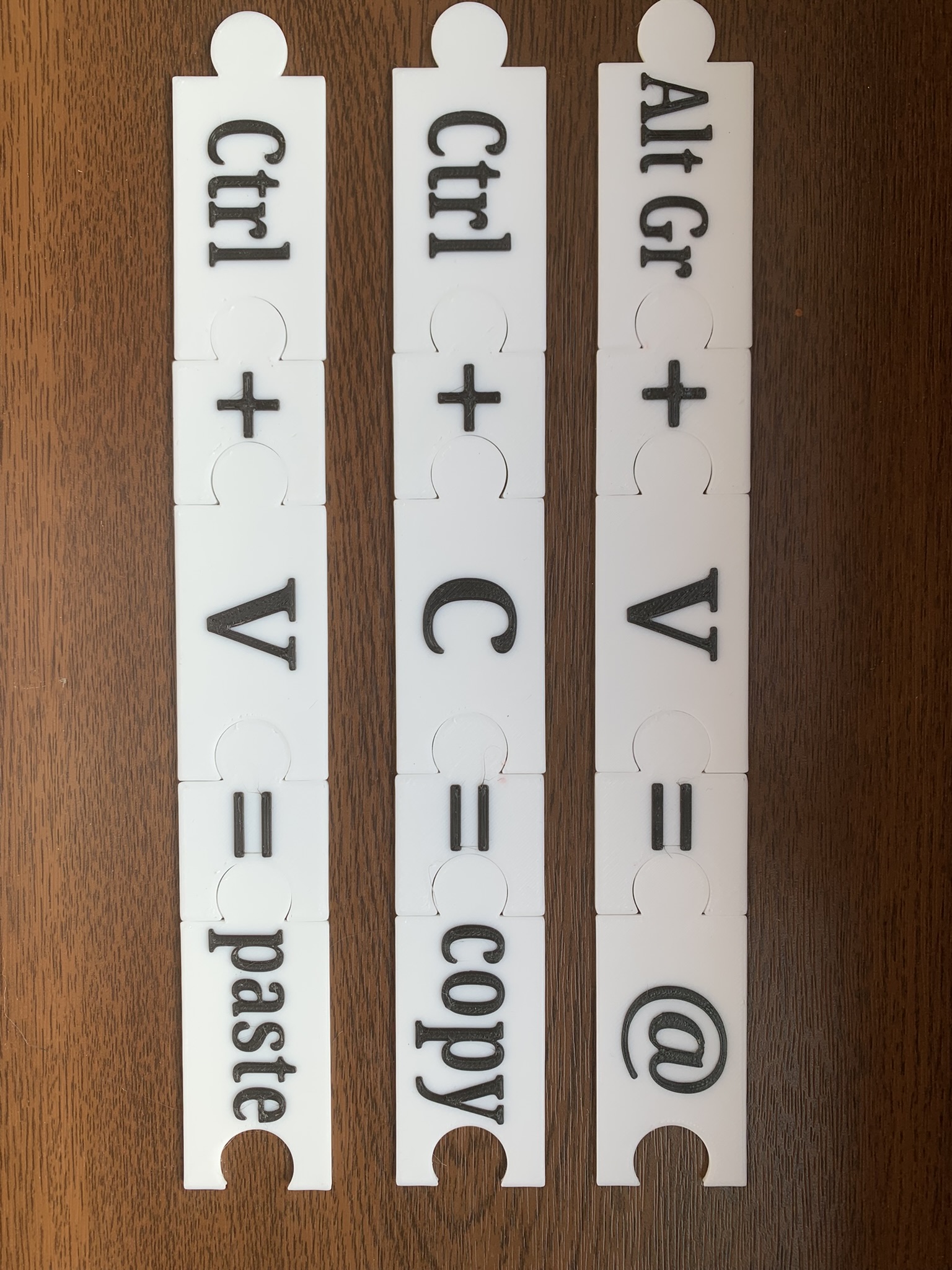 keyboard shortcuts puzzle informatic