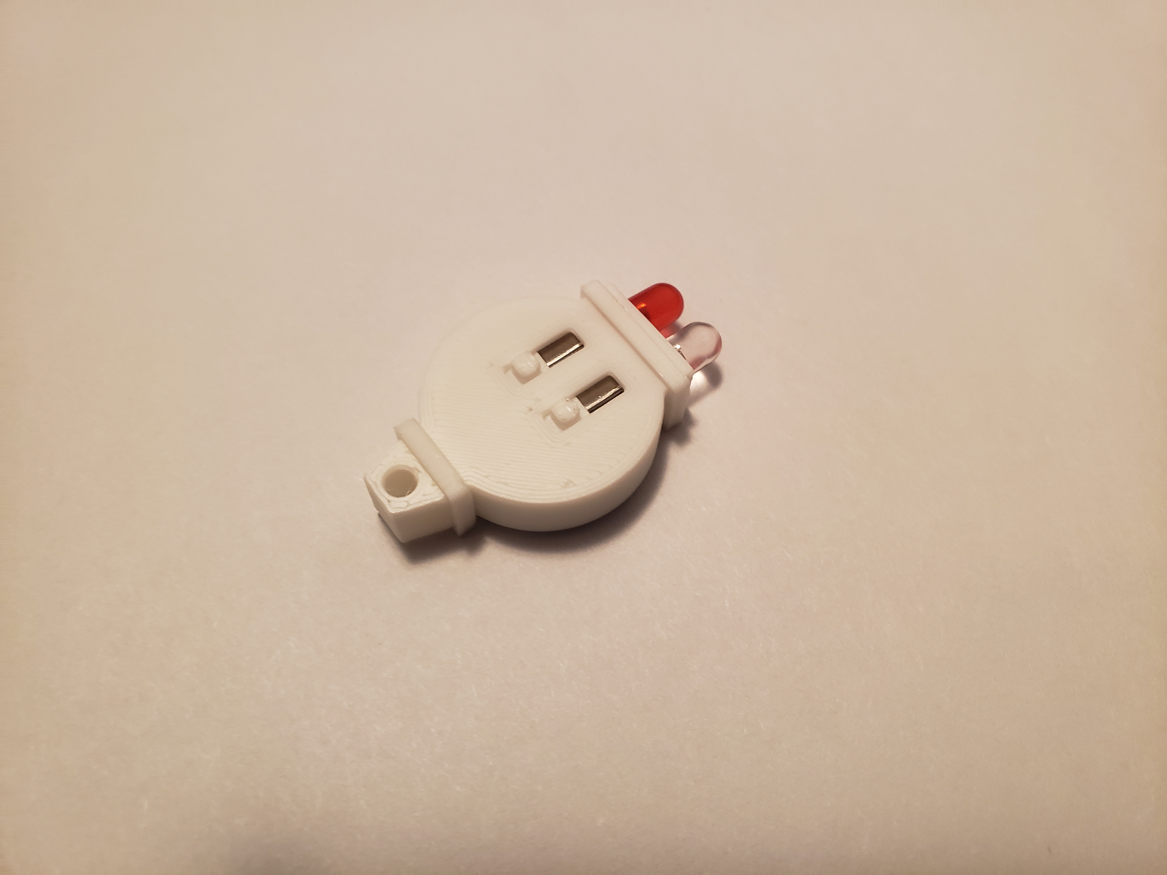 Keychain Dual-LED Flashlight