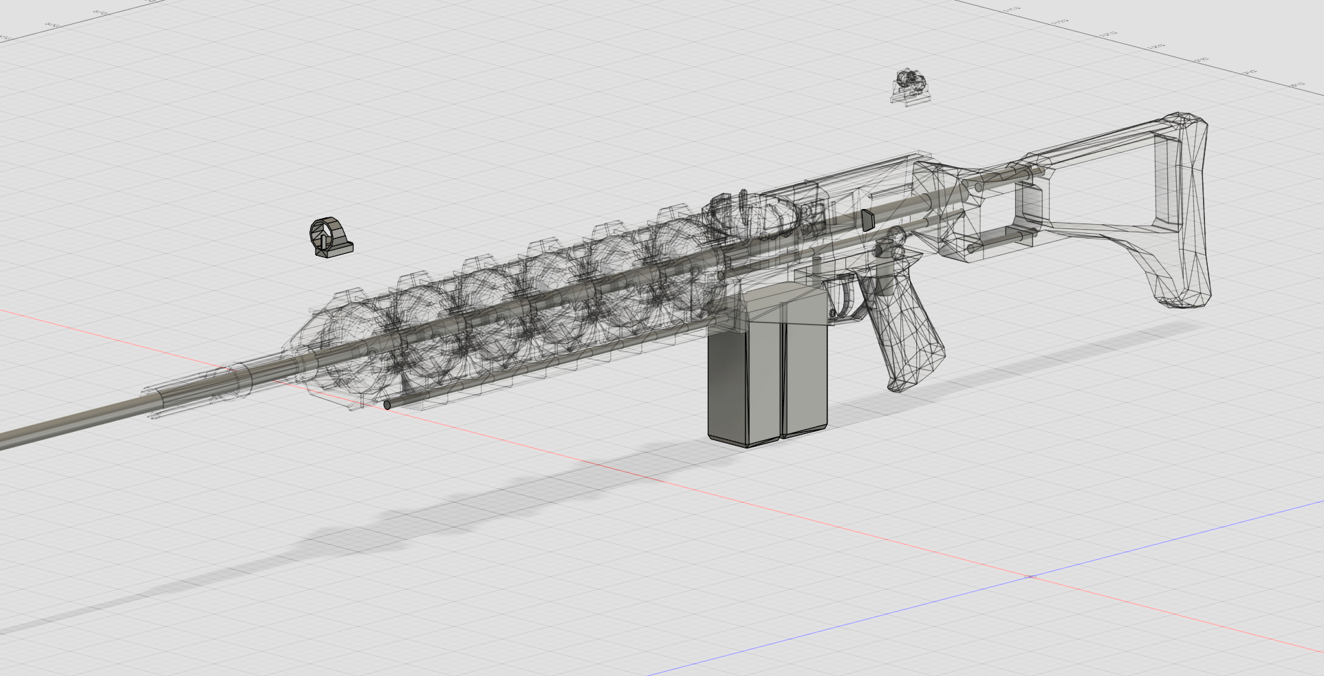 Gauss Rifle Blueprint STALKER Gauss Rifle por horvaticus | Descargar modelo STL gratuito ...