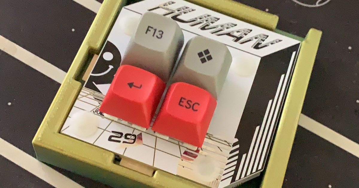 Defcon 29 Badge Stand by ducksauz Download free STL model