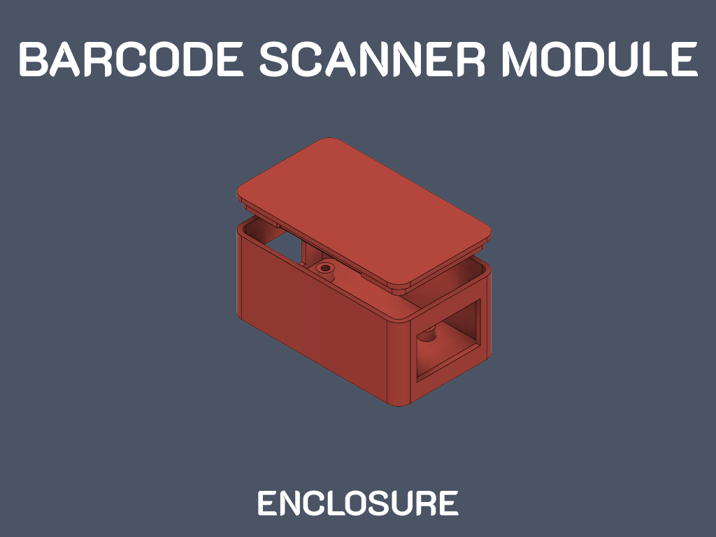 Barcode Scanner Module Enclosure