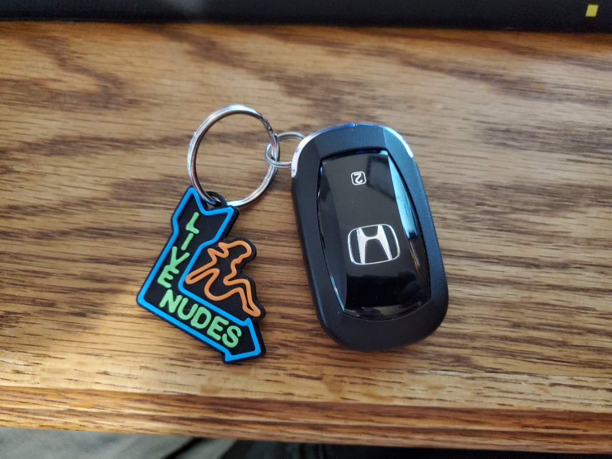 Live Nudes Keychain