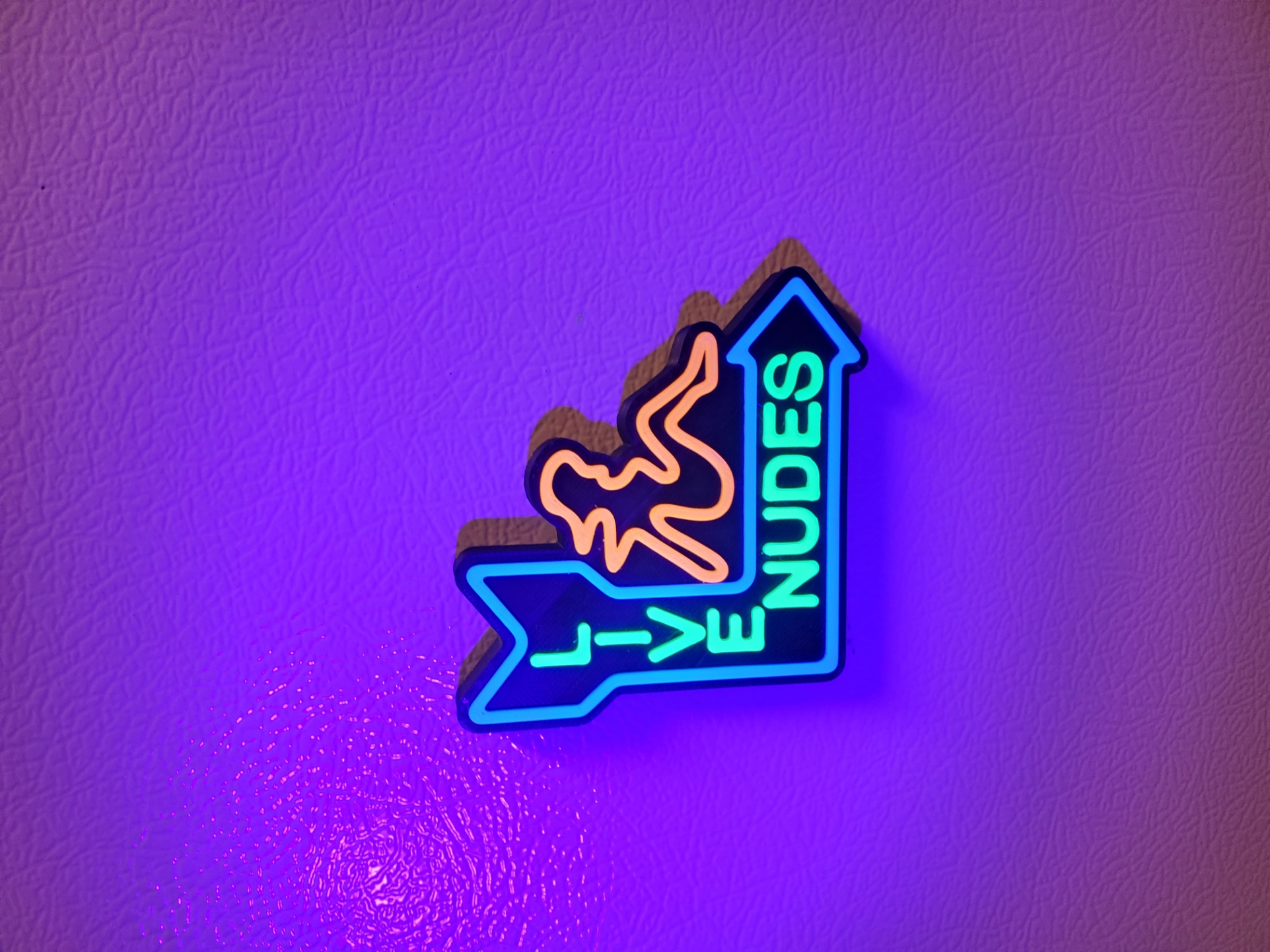Live Nudes Fridge Magnet