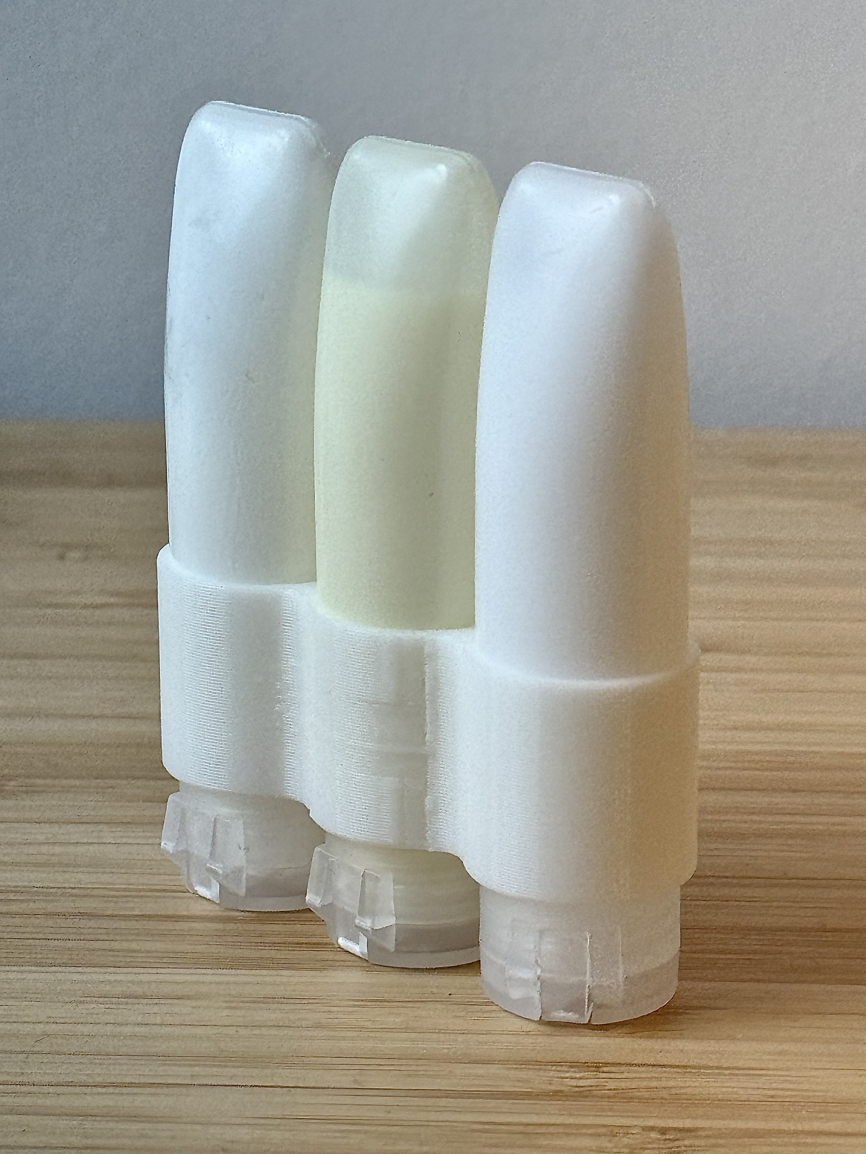 Multi holder for MUJI cream tubes (10g)