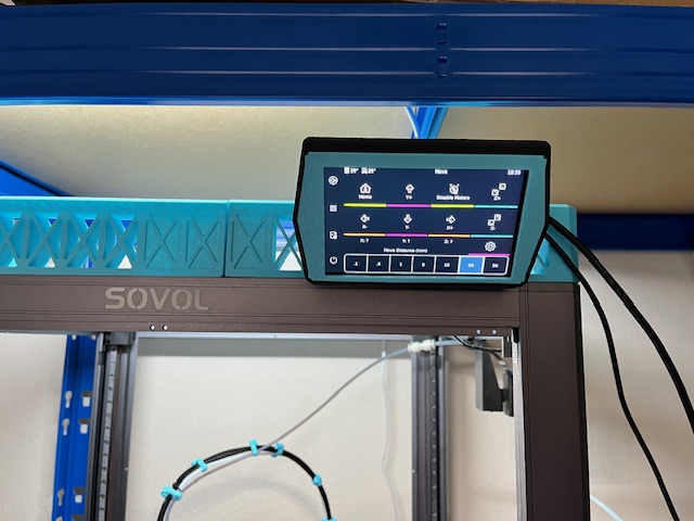 Sovol SV08 Top Extention lit BTT display hdmi 5 inch 1.2 mount