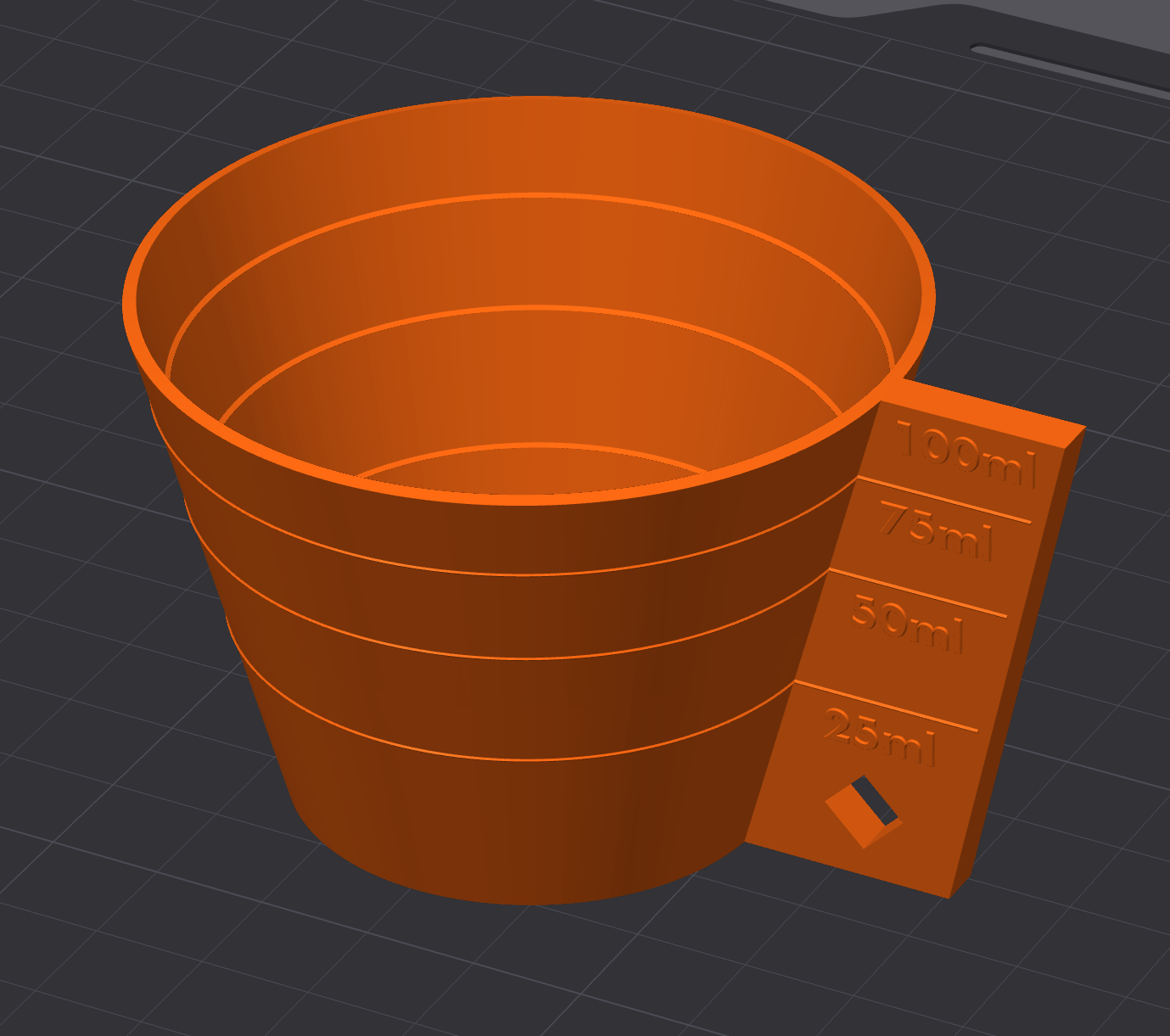 Deciliter Measuring Cups By NEWSTREAM | Download Free STL Model ...