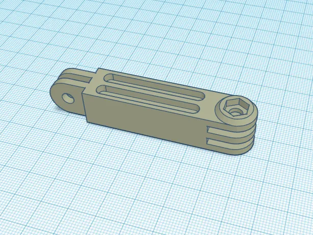 GoPro 90 Deg. Extended Mount 80mm