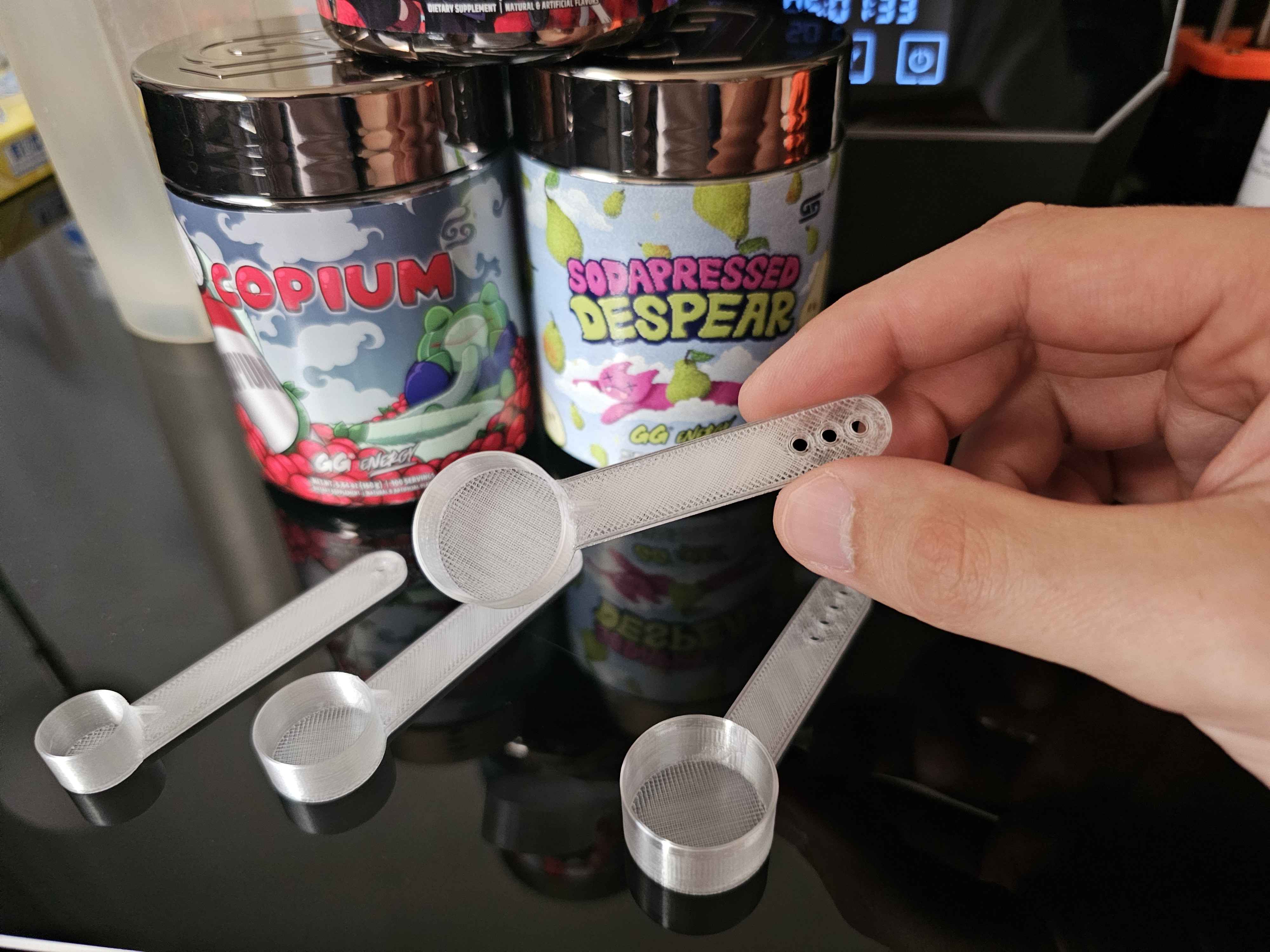 Gamer Supps - Multi-Serving Scoops by UF_Icarus Download free STL