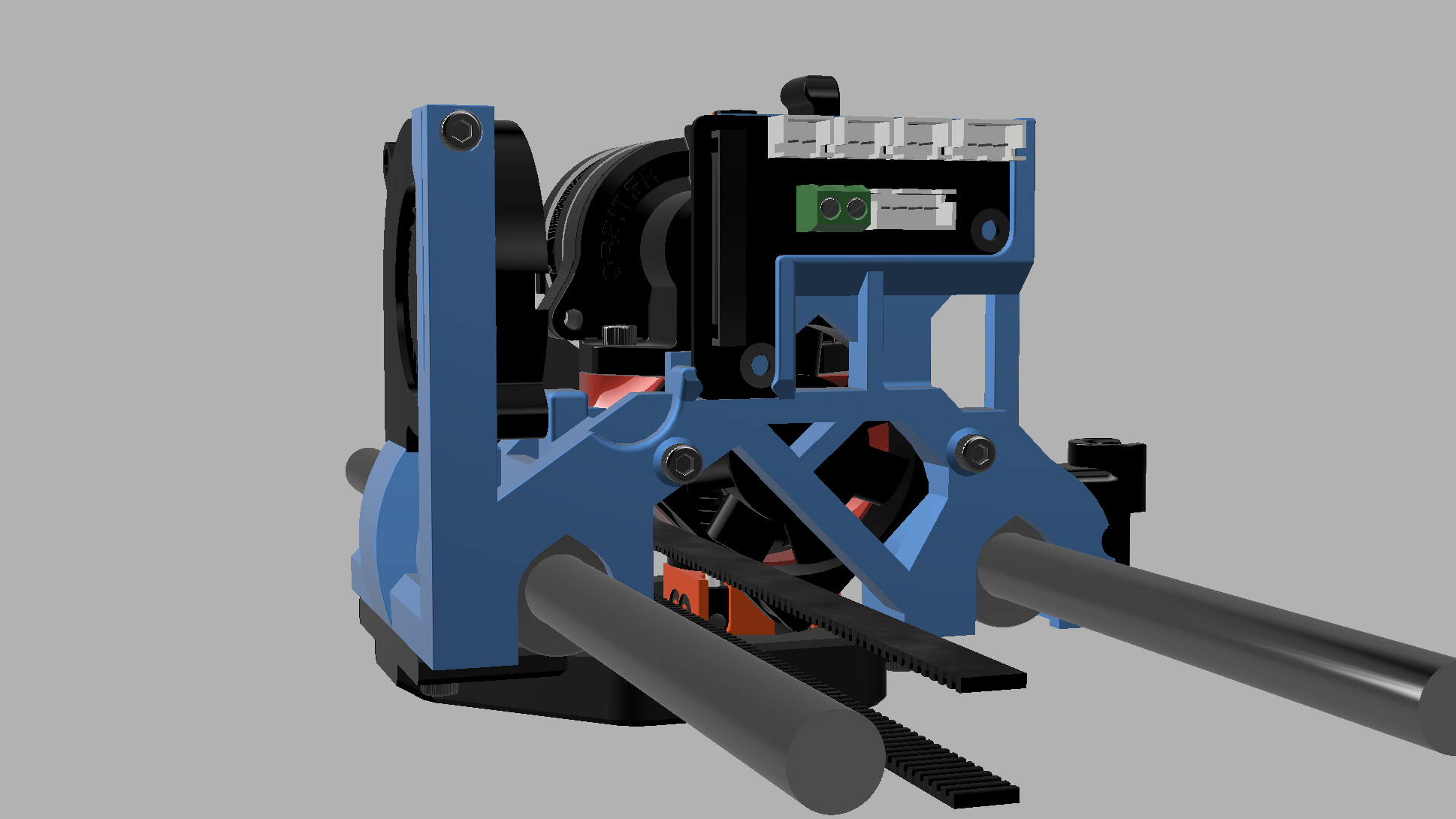 Icarus - QIDI X-Max Carriage for Orbiter 2.0 & Dragon / Mosquito / Zodiac x Phaetus & Dragonfly BMS