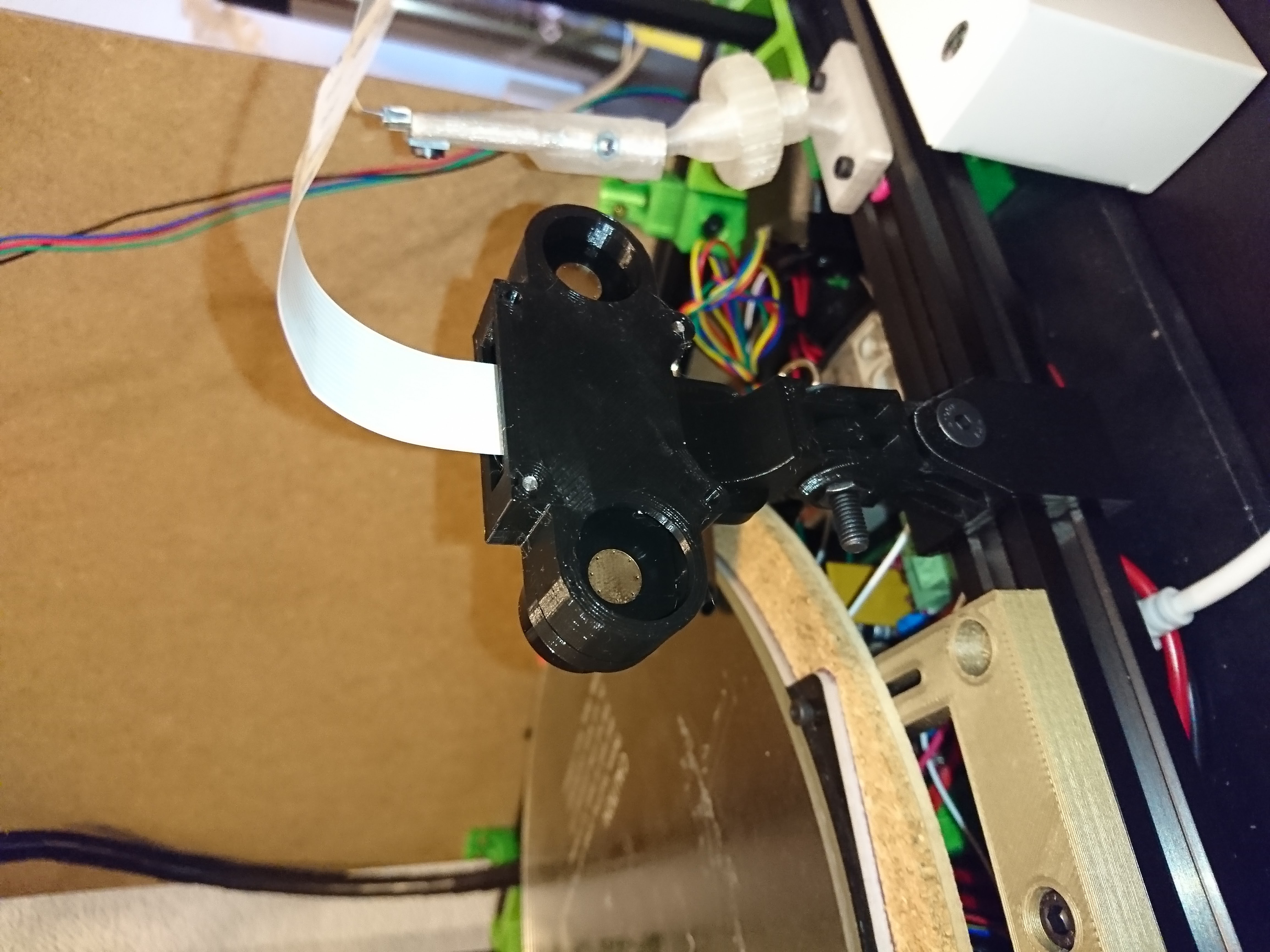 Raspberry Pi Night Vision Camera mount with Modular Mounting System attachment remix