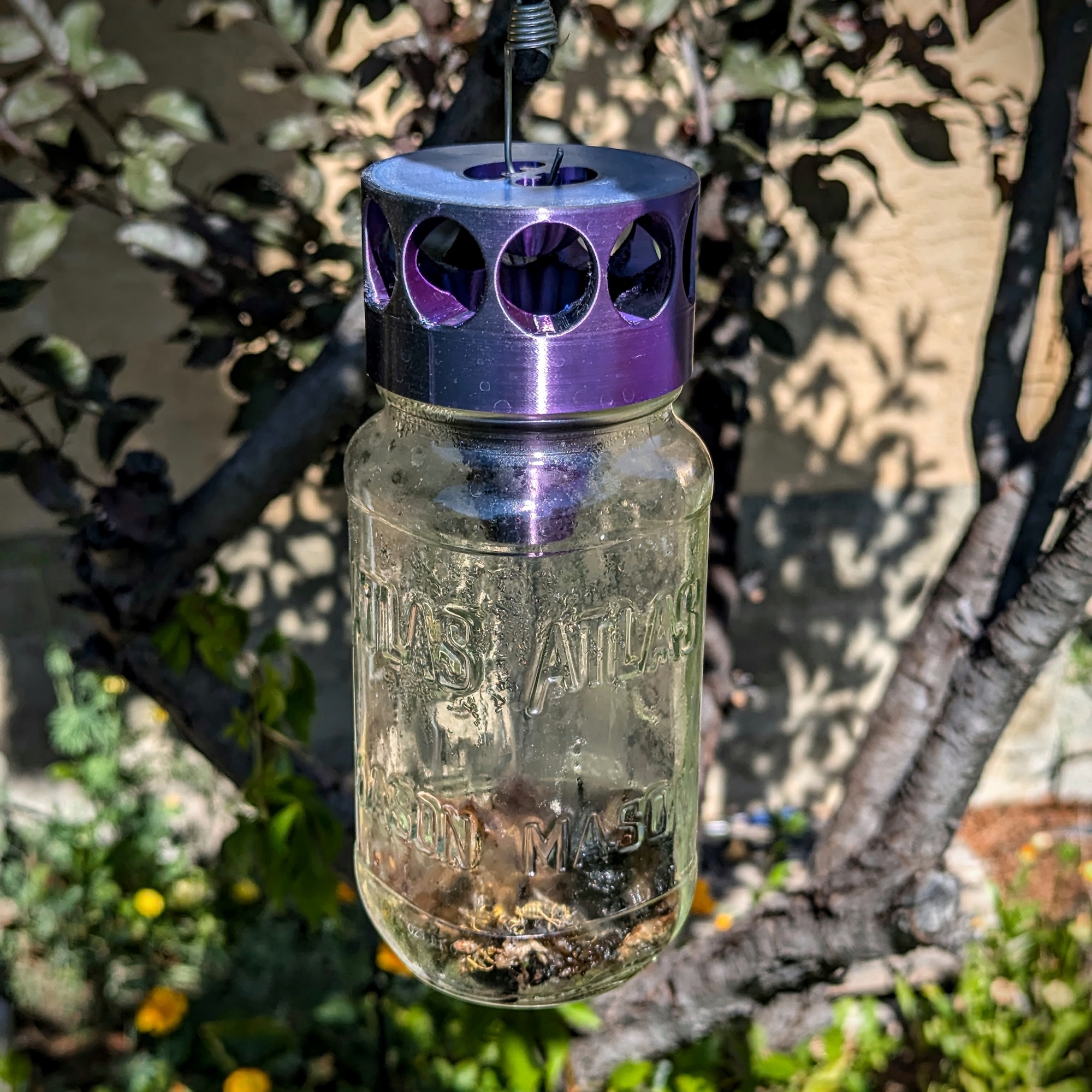 Mason Jar Wasp Trap by Ian Foulds | Download free STL model ...