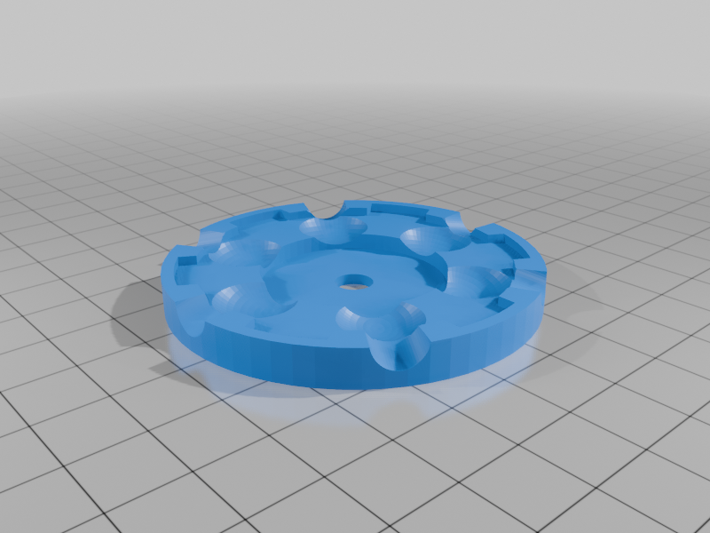 Miniatura 7 do modelo 3D Improved Geodesic Dome Hubs
