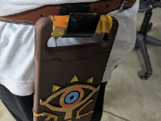 Belt Hook for 3D Printed Sheikah Slate Phone Case by fouronenine | Download  free STL model | Printables.com