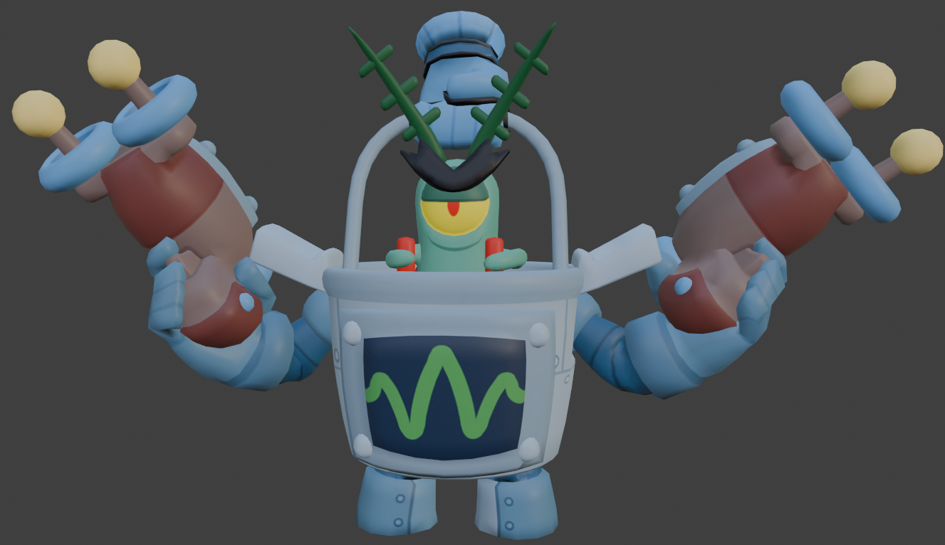 Plankton Darryl - Brawl Stars by GoatGamez | Download free STL model ...