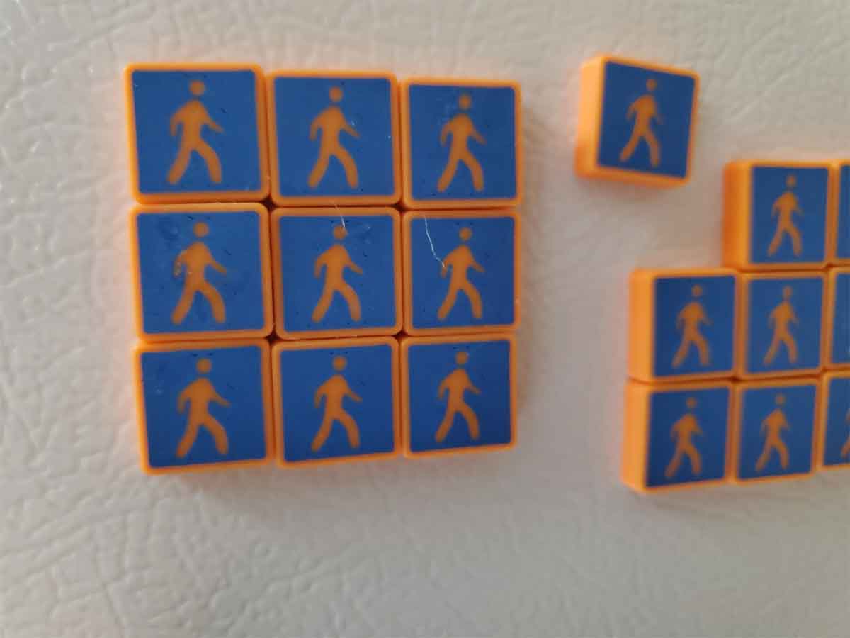 Walking Man Magnet (small)