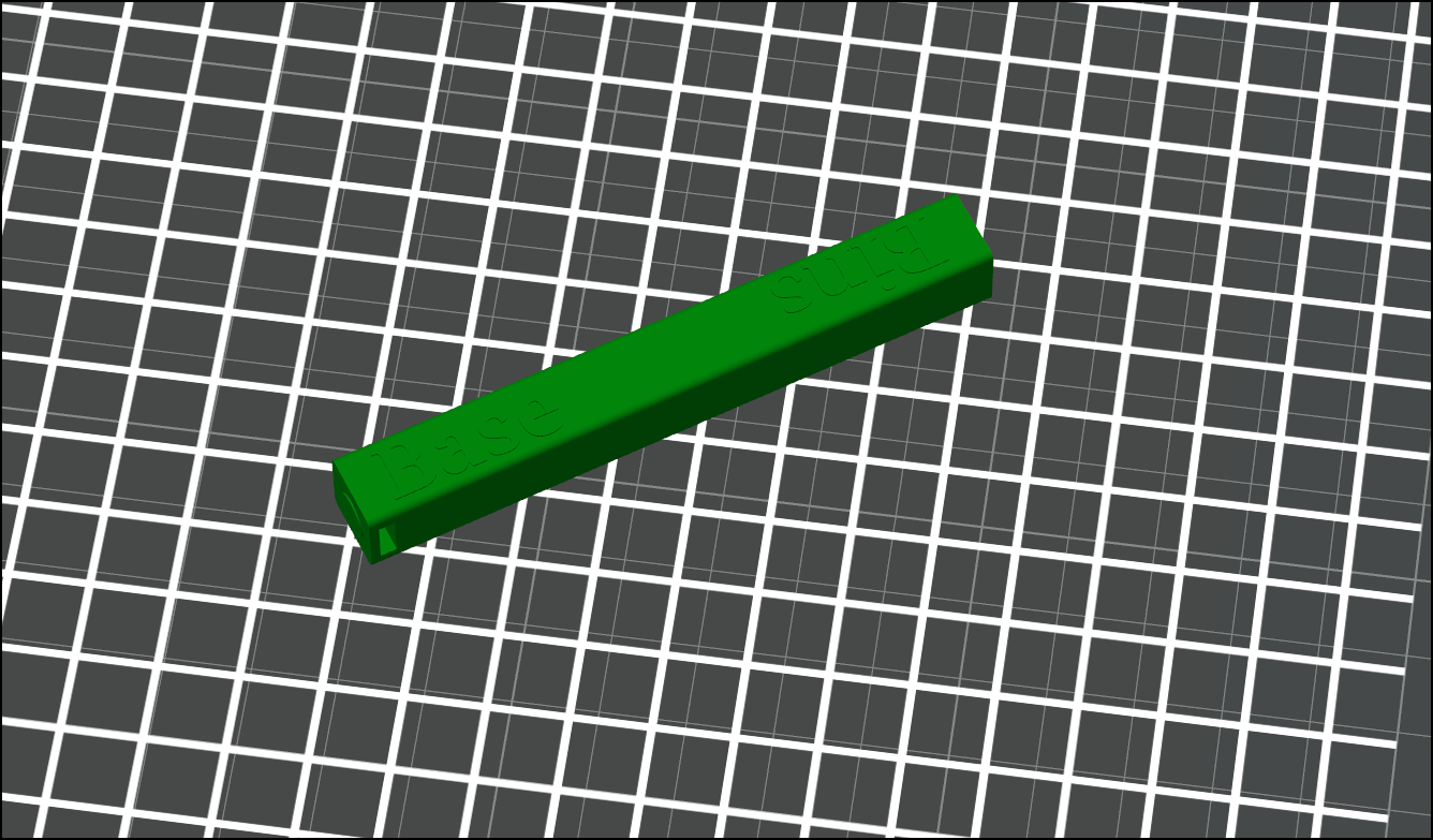 Gridfinity Magnet Jig - Double Ended 3D model thumbnail